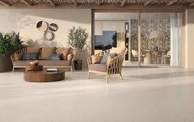 Carrelage grès cérame crème mat idéal intérieur / extérieur CORALINA CREAM 100x100