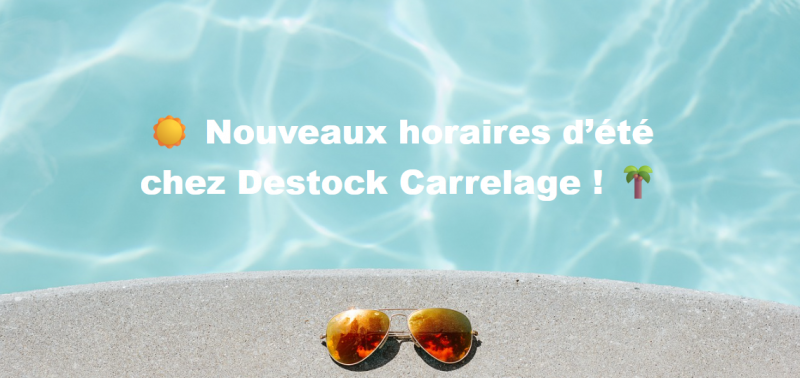 Horaires d'été à compter du 7 juillet 2025