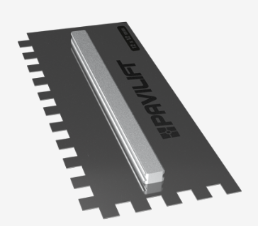 Peigne à colle en acier inoxydable carré 10x10 – Disponible immédiatement à L’Isle-sur-la-Sorgue chez Destock Carrelage