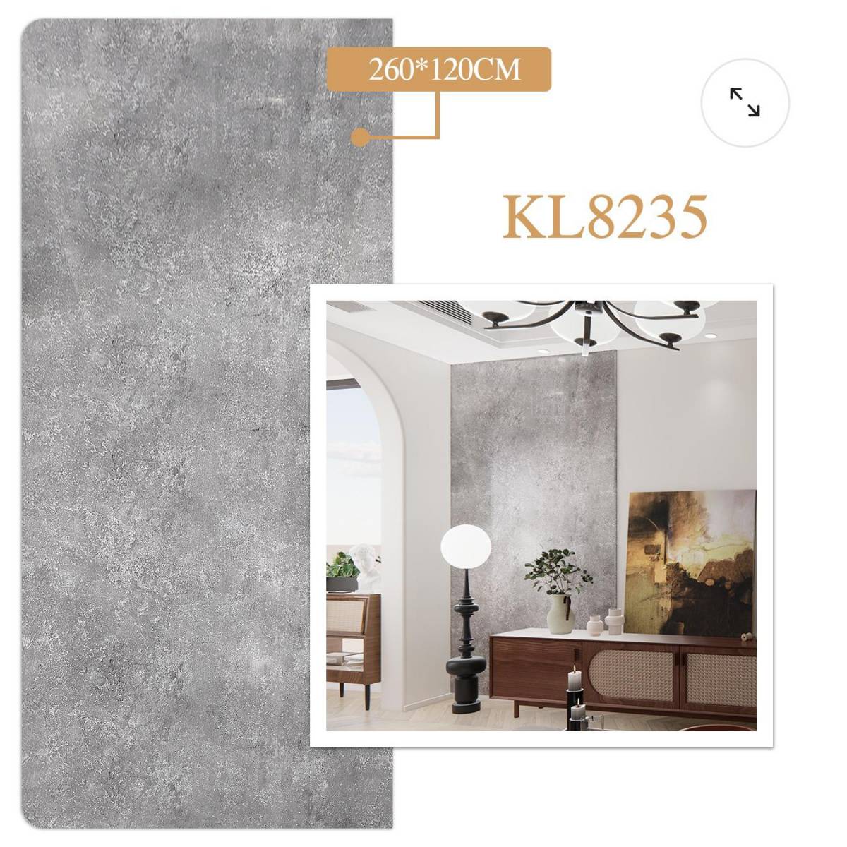 panneau pvc gris pas cher 